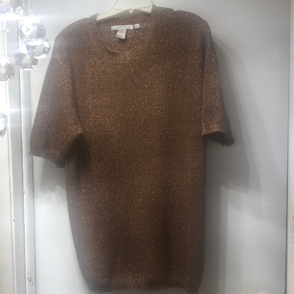 Bronze colored sweater